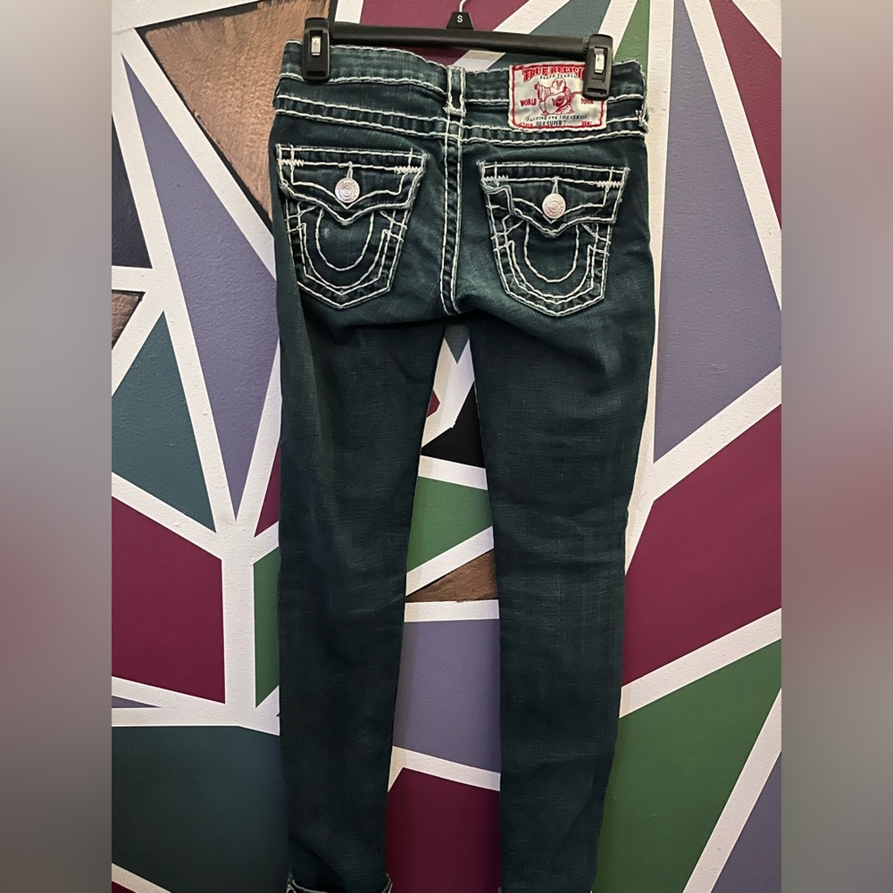 Low-rise true religion jeans